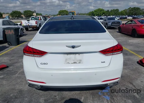 2017 Genesis G80 Base из США, поврежденный, VIN KMHGN4JE5HU182487